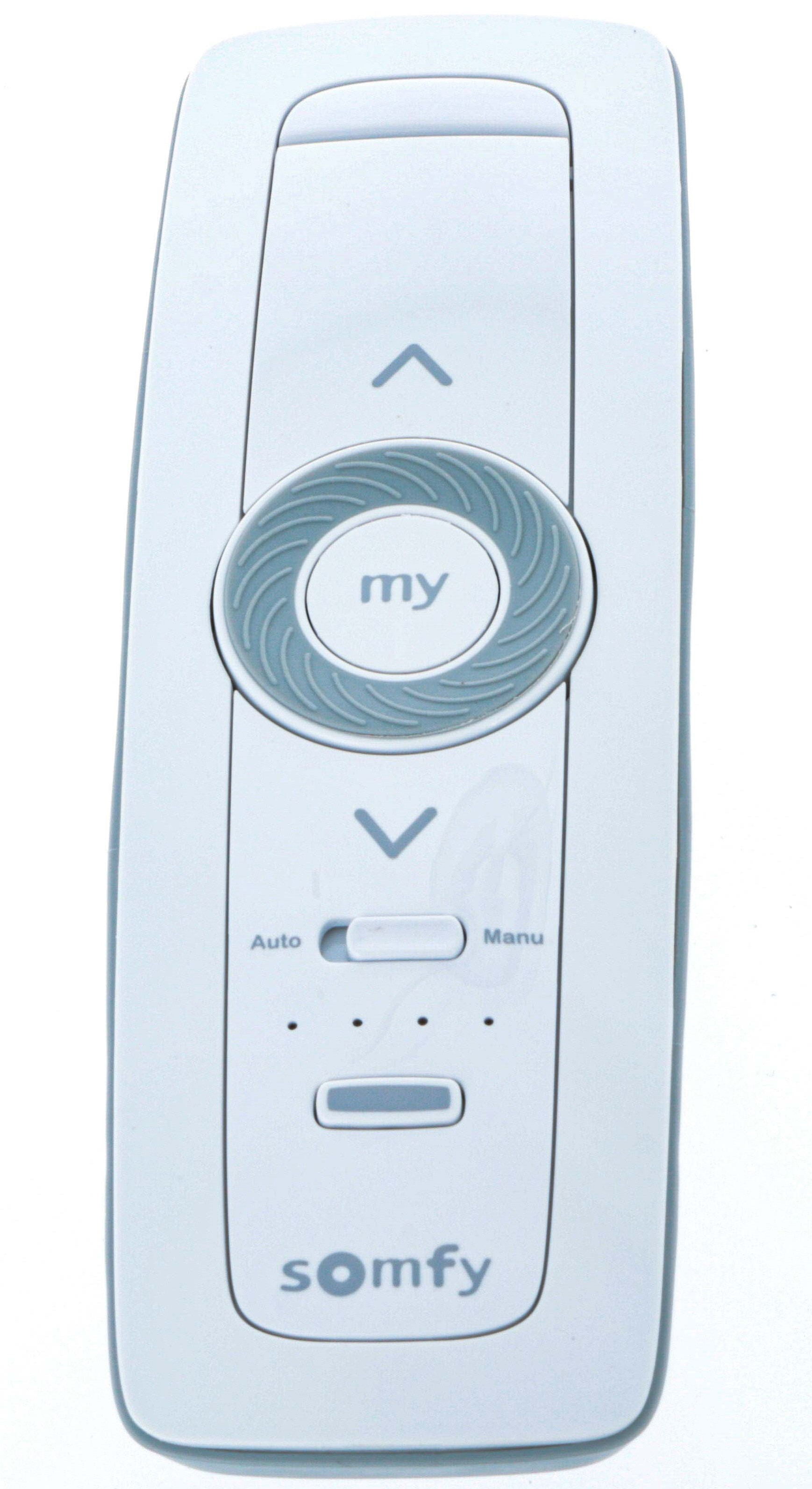 Télécommande à 1 canal blanc pour Somfy IO motor