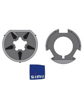 Bagues moteur Simu T5 - Dmi5 Rond 102 - 9521056 - Volet roulant