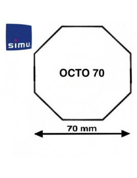 Bagues moteur Simu T5 - Dmi5 Octogonal 70 Simbac - 9521022