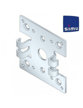 Support moteur Simu T5 - Double pince - 9520049