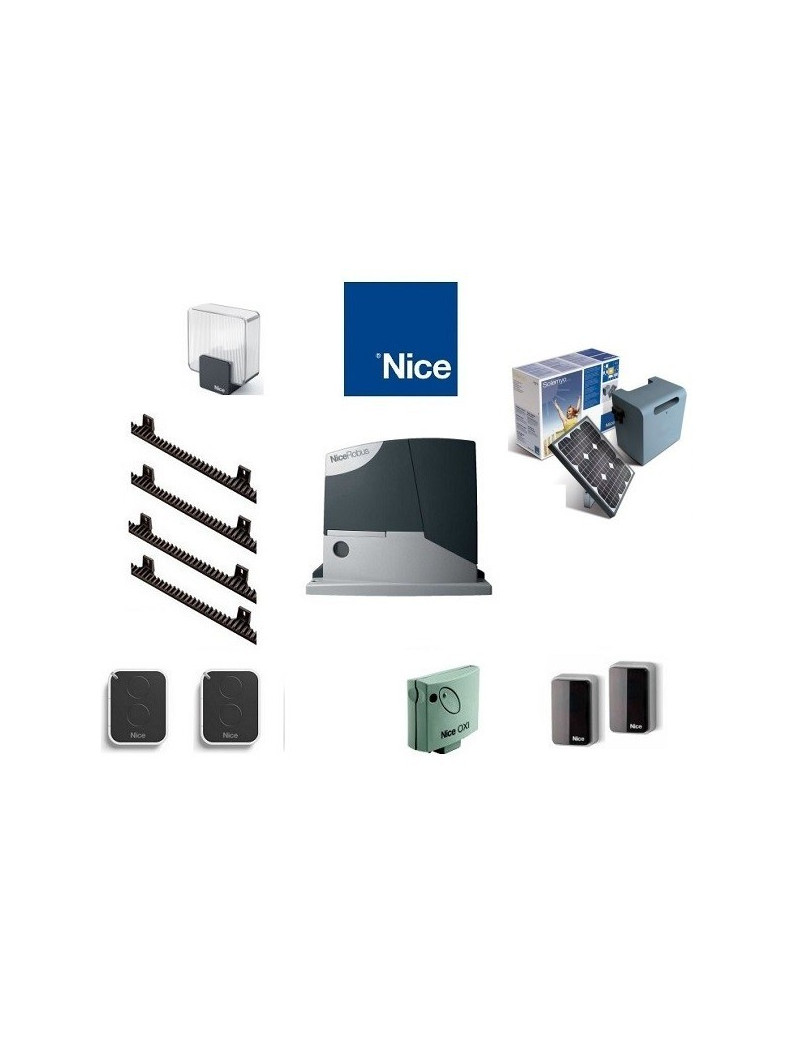 Nice - Motorisation Nice Robuskit 400 Luxe - RB400KCEFBDS Nice - Motorisation Nice Robuskit 400 Luxe - RB400KCEFBDS
