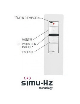 Telecommande Simu Hz 1 canal - Simu 2008799