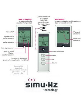 Telecommande Simu Hz Timer Multi - Simu 2007830