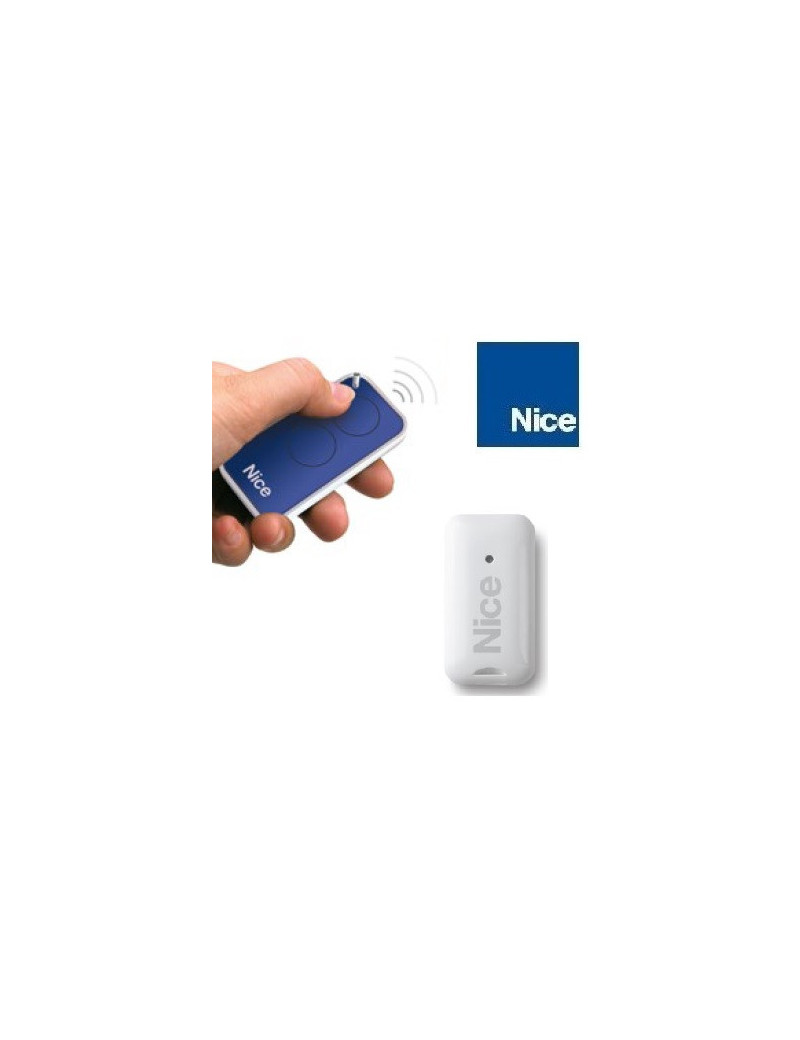 Telecommande Nice Era Inti bleu 2 canaux - Nice INTI2B Telecommande Nice Era Inti bleu 2 canaux - Nice INTI2B