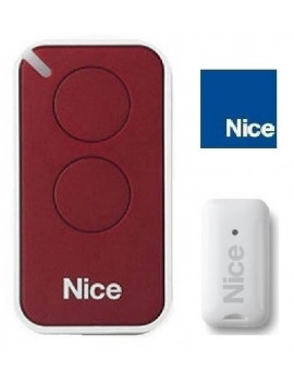 Telecommande Nice Era Inti rouge 2 canaux - Nice INTI2R