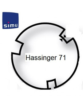 Bagues moteur Simu T5 - Dmi5 Hassinger 71 - 9521010 - Volet roulant