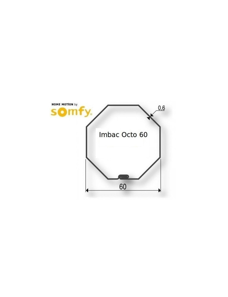 Bagues moteur Somfy LT50 - LT50 CSI Octogonal 60 Imbac - 9410418 Bagues moteur Somfy LT50 - LT50 CSI Octogonal 60 Imbac - 9410418