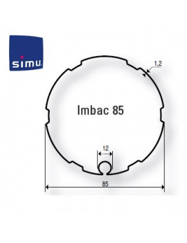 Bagues moteur Simu T5 - Dmi5 Imbac 85 - 9521013
