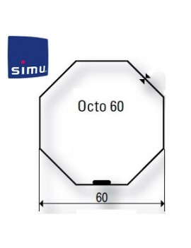 Bagues moteur Simu T5 - Dmi5 Octogonal 60 RD - 9521039