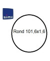 Bagues moteur Simu T6 - Dmi 6 Rond 101,6x1,6 - 9000985 - Volet roulant