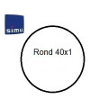 Bagues moteur Simu T3.5 Rond 40x1 - 9001495