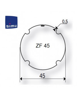 Bagues moteur Simu T3.5 ZF 45 - 9001498