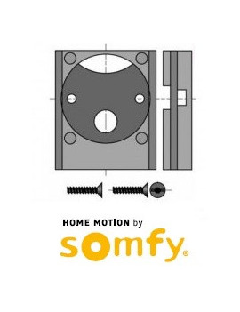 Support moteur Somfy 9500804 - LS 40 - Caisson à tiroir