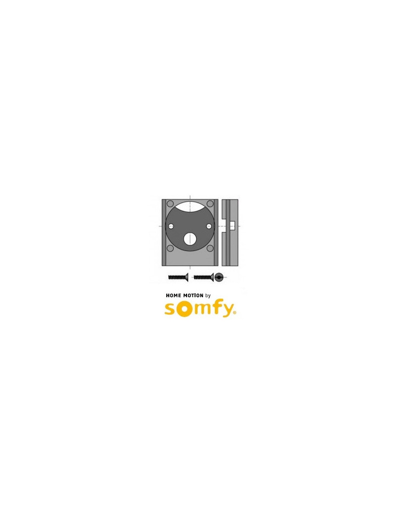 Support moteur Somfy 9500804 - LS 40 - Caisson à tiroir