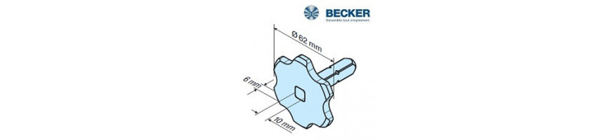 Becker - Supports moteur Becker R